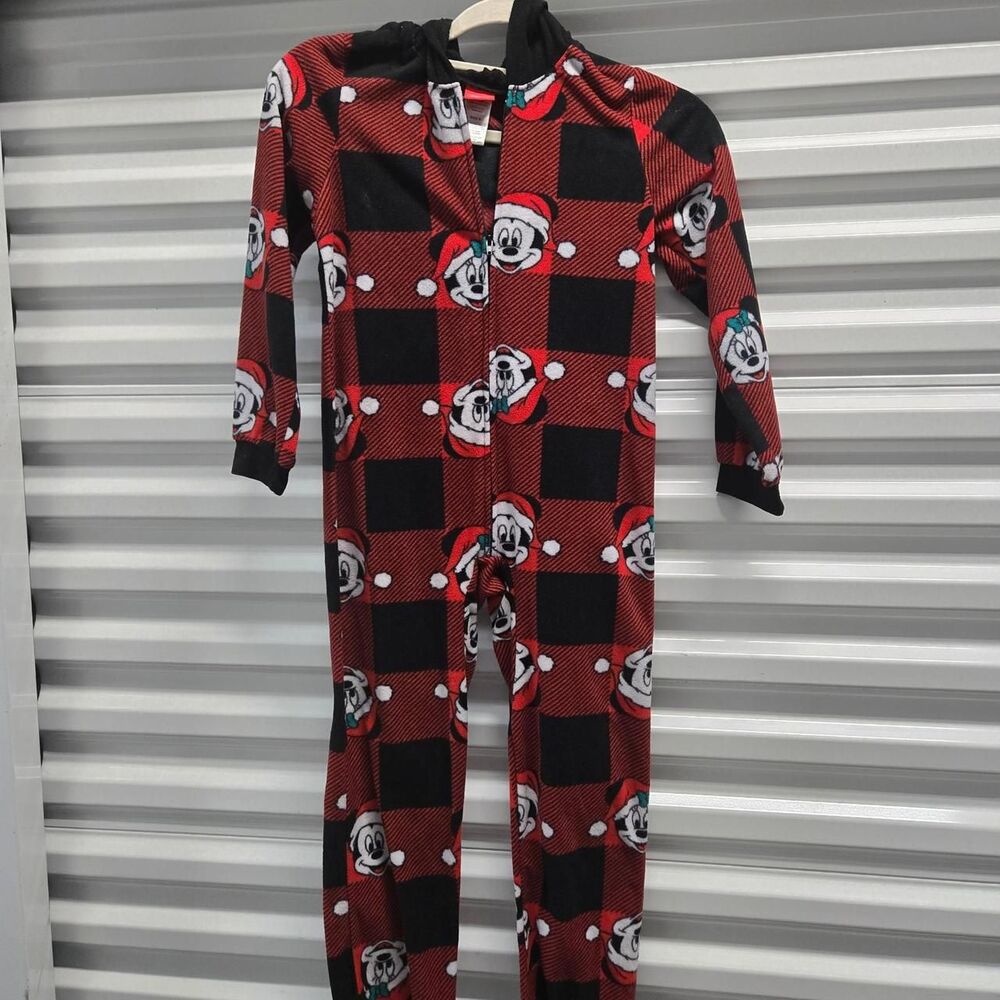 Disney Men's Red and Black Sleepsuits-babygrows